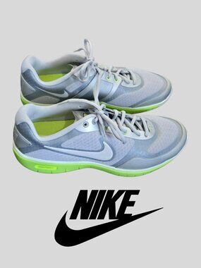 Nike Free XT Everyday Fit Gray neon Athletic Running Sneakers Shoes Womens 11
